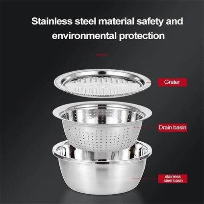 Multifunctional Stainless Steel Sink 🥒🥕🥔🍠