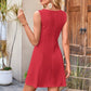 🎁Exclusive Sale 50% OFF🎁Women's Sleeveless Waist-Cinching Mini Dress
