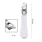🎉Buy 1 Get 1 Free🎉Wide Jaw Opening Anti-Splash Slanted Nail Clipper