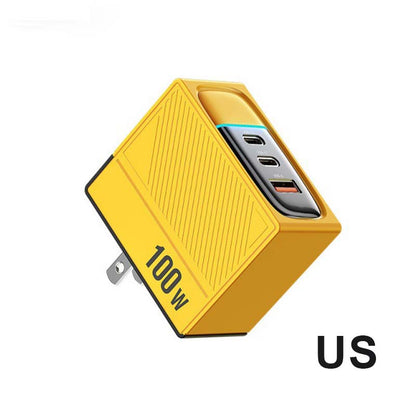 100W 3-Port Fast Power Compact Foldable Charger