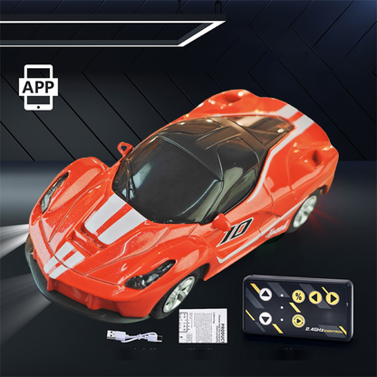 1:64 Simulation Remote Control High Speed Alloy Toy Car