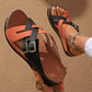 💎Special Offer 50% OFF💎Women's Fashion Belt Buckle Thick Bottom Sandal Slippers