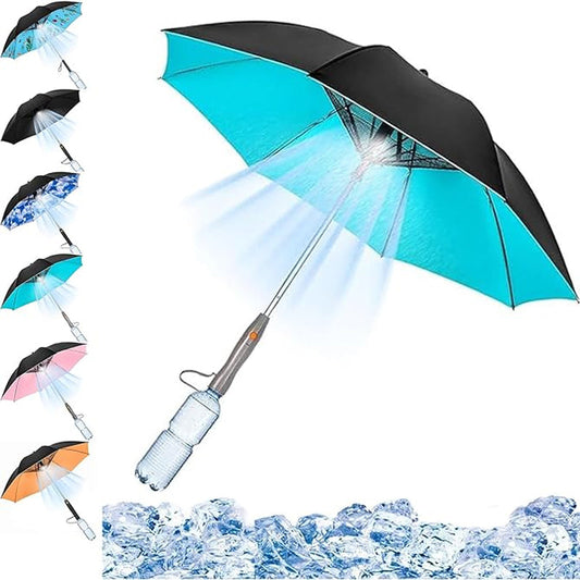 UV Blocking Umbrella with Fan