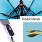 UV Blocking Umbrella with Fan