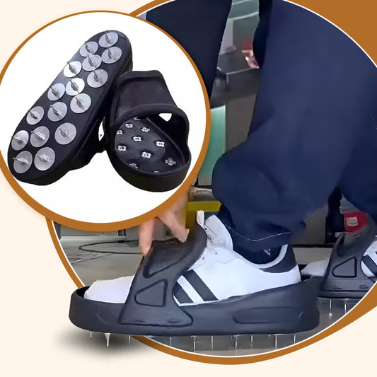 Durable Non-Slip One-Piece Flat Spiked Shoes