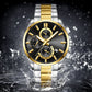 Men's Waterproof Multifunctional Quartz Watch⌚