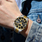 Men's Waterproof Multifunctional Quartz Watch⌚