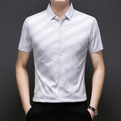 Men's Summer Embroidered Business Short👔