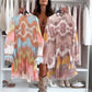 🌺2025 Summer New Arrivals👗Women's Elegant Casual Flowy Printed Dresses