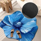3D Shaped Flower Diatomite Absorbent Floor Mat