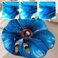 3D Shaped Flower Diatomite Absorbent Floor Mat