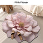 3D Shaped Flower Diatomite Absorbent Floor Mat