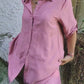 Women's Casual Button Front Loose Fit Shirt