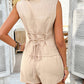 Casual V-Neck Tank Top & Shorts 2 Piece Set