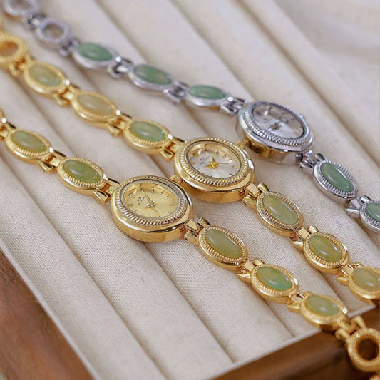 💎Nature’s Elegance💎 Premium Women’s Bracelet Watch - Timeless & Natural Beauty⌚️