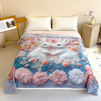 ⏳Time-limited Special⌛Cute Cartoon Cool Feeling Light Air-conditioning Quilt