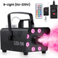Portable Fog Machine with LED Lights & Remote Control
