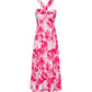 🔥Hot Sale 50%🌺Cross Halter Sleeveless Floral Printed Dress💃