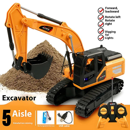 🚛Hot sale - 50% off💥Rechargeable Remote Control Construction Vehicle Toy