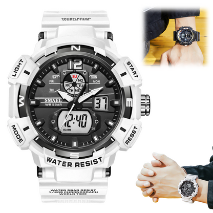 Men’s Stylish Waterproof Digital Sports Quartz Watch