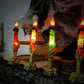 Best Gift🎁Solar Light Halloween Ghost Hand Candle Outdoor Floor Lamp