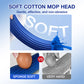 Hands-Free Self-Wringing Mop with Upright Storage