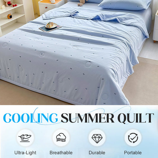 Lightweight Cooling Summer Quilt