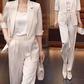 Elegance High-Waist Slimming 3-Piece Set