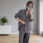 ⏳Time-limited Special⏰Women's Long Sleeve Blazer & Wide Leg Pant 2-Piece Set