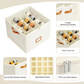 ⏰🔥LIMITED TIME 50% OFF! 👟 Fabric Shoe Organizer Storage Box – Foldable, Large Capacity, Dustproof & Breathable for Closet & Bedroom 🧺✨