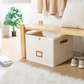 ⏰🔥LIMITED TIME 50% OFF! 👟 Fabric Shoe Organizer Storage Box – Foldable, Large Capacity, Dustproof & Breathable for Closet & Bedroom 🧺✨