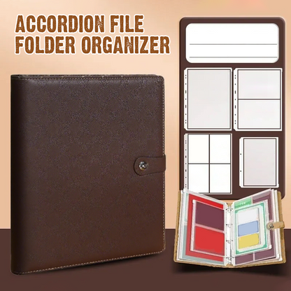 Accordion File Folder Organizer
