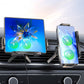 Dual-Coil Wireless Charging Car Phone Mount