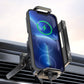 Dual-Coil Wireless Charging Car Phone Mount