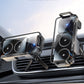 Dual-Coil Wireless Charging Car Phone Mount