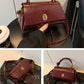 👜 Women's Mini Top Handle Crossbody Bag – 3-Way Wear | Large Capacity PU Leather Handbag | Smooth Zipper Closure | Chic & Compact Daily Purse ✨