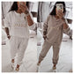 Women's Long Sleeve Top & Pants Set