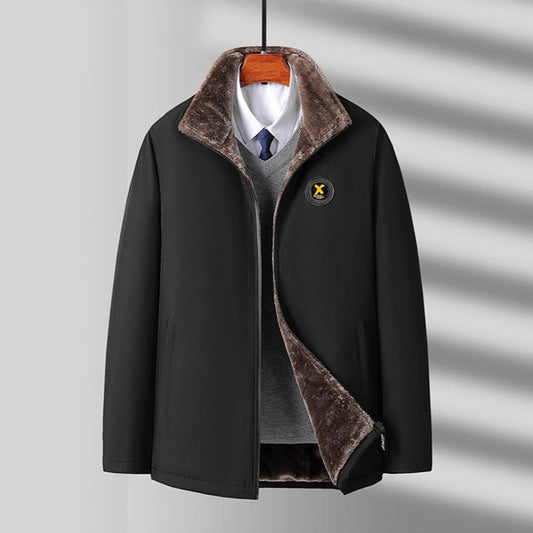 Men's Warm Plush Lined Jacket