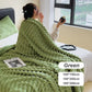 🎁🎁LAST DAY SPECIAL PRICE!🎅Super Soft Fur Ribbed Fleece Throw Blanket⛄🔥