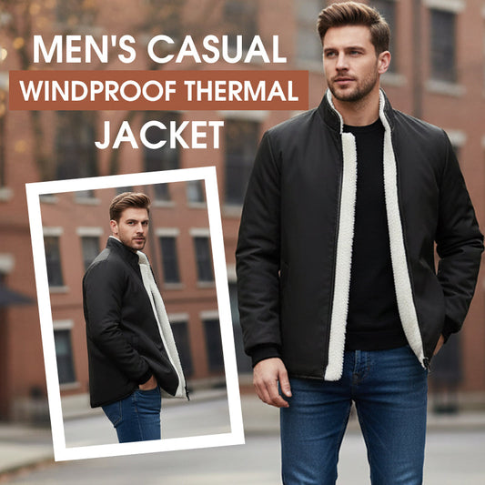 🔥  LAST DAY PROMOTION - 50%OFF 🔥 Men's Casual Windproof Thermal Jacket