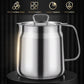 🥳2026 HOT SALE🥳💞50K+ SOLD!♻️🧑‍🍳 50% OFF! Multi‑Function Stainless Steel Oil Filter Container – Large capacity, reusable filter. Saves oil, keeps cooking clean & healthy. A kitchen must‑have! 🔥✨