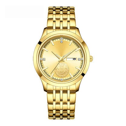 🎄🎁Christmas Special Offer: 50% OFF💥Luxurious Swiss Automatic Gold Watch For Couples
