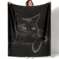 Black Cat All-Season Cozy Blanket