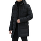 🔥Men's Mid-Length Hooded Puffer Jacket