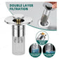 🚿✨ 💥LAST DAY SALE 50% OFF Sets!!🔥Stainless Steel Floor Drain Filter – Stop Hair Clogs Before They Start