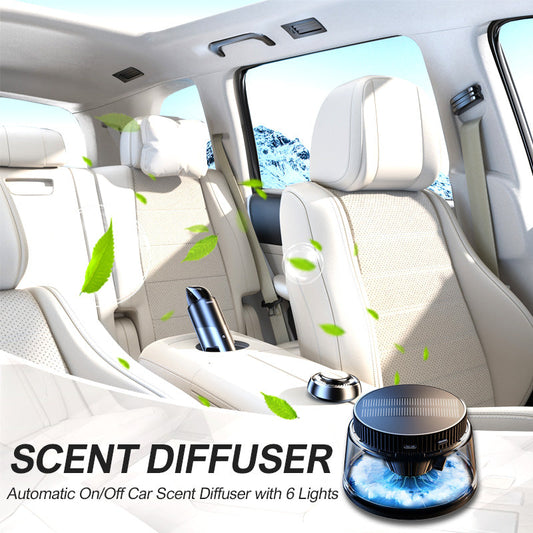 🎁2026 New Arrivals 50% OFF💥Automatic On/Off Car Scent Diffuser with 6 Lights