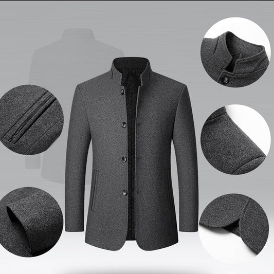 ⏳Limited-time 50% off⏰Men's Classic Stand Collar Jacket🧥