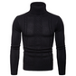 🔥Men's Slim Fit Cable Knit Turtleneck Sweater