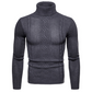 🔥Men's Slim Fit Cable Knit Turtleneck Sweater