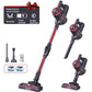 2-in-1 High-Suction Vacuum Mop with LED Light